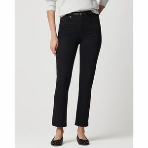 NWT! J Crew Factory - High-rise Stovepipe Signature Stretch Black Jean - Tall 27